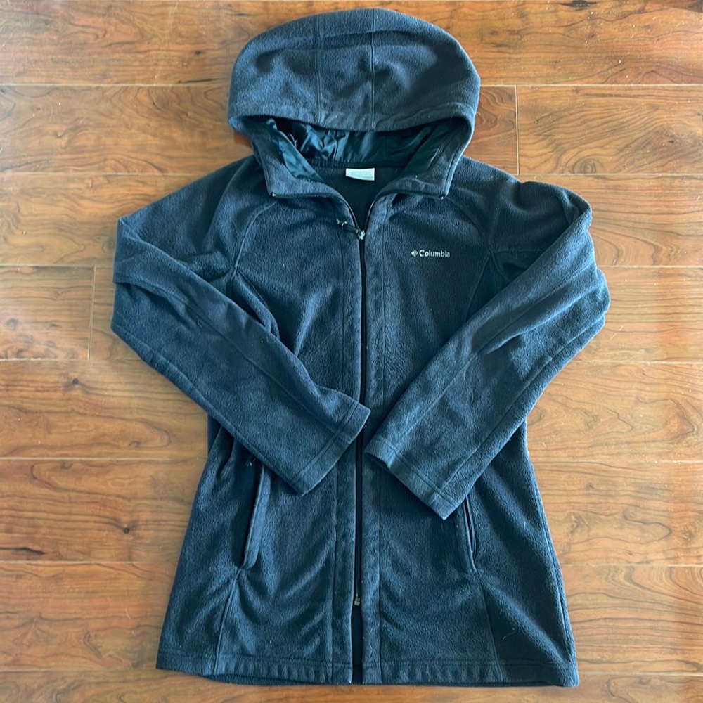 Columbia Black Hooded Sweatshirt